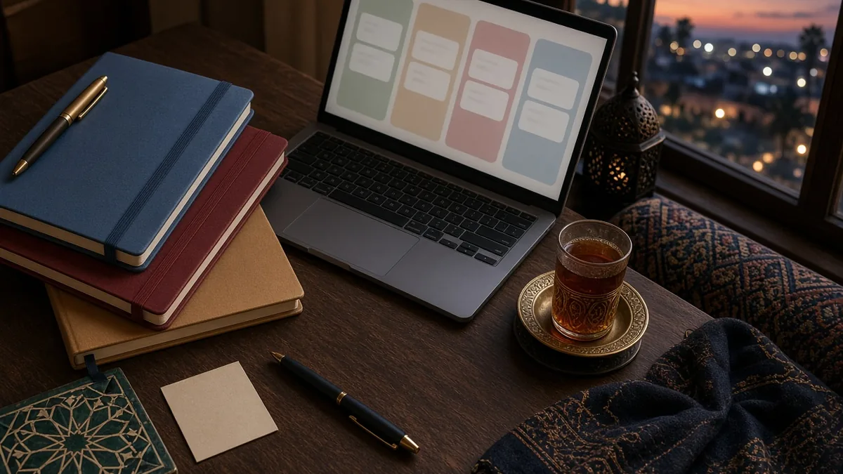 Organiser un PFE au Maroc avec Notion : notes, tâches et échéances